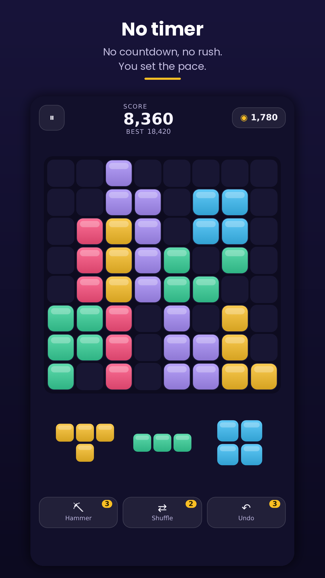 Chroma Chain board filling up